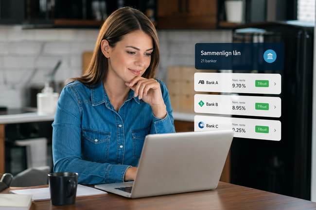 Uno Finans: Sammenlign lån fra flere banker og finn lavere rente i Norge
